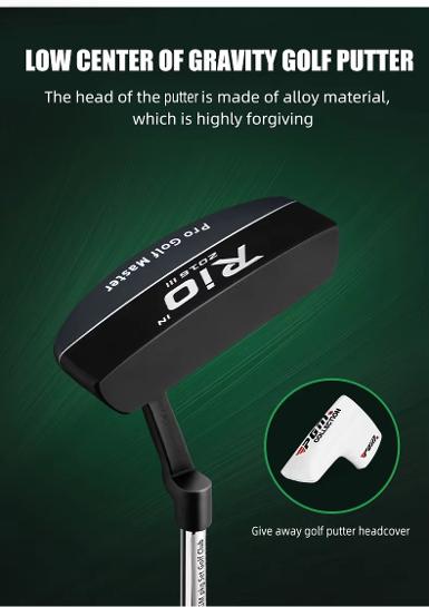 รหัสสินค้า TUG040 ไม้กอล์ฟพรีเมี่ยม!!! ราคาถูกที่สุดในประเทศไทย!!! PUTTER PGM RIO III ความยาวก้าน